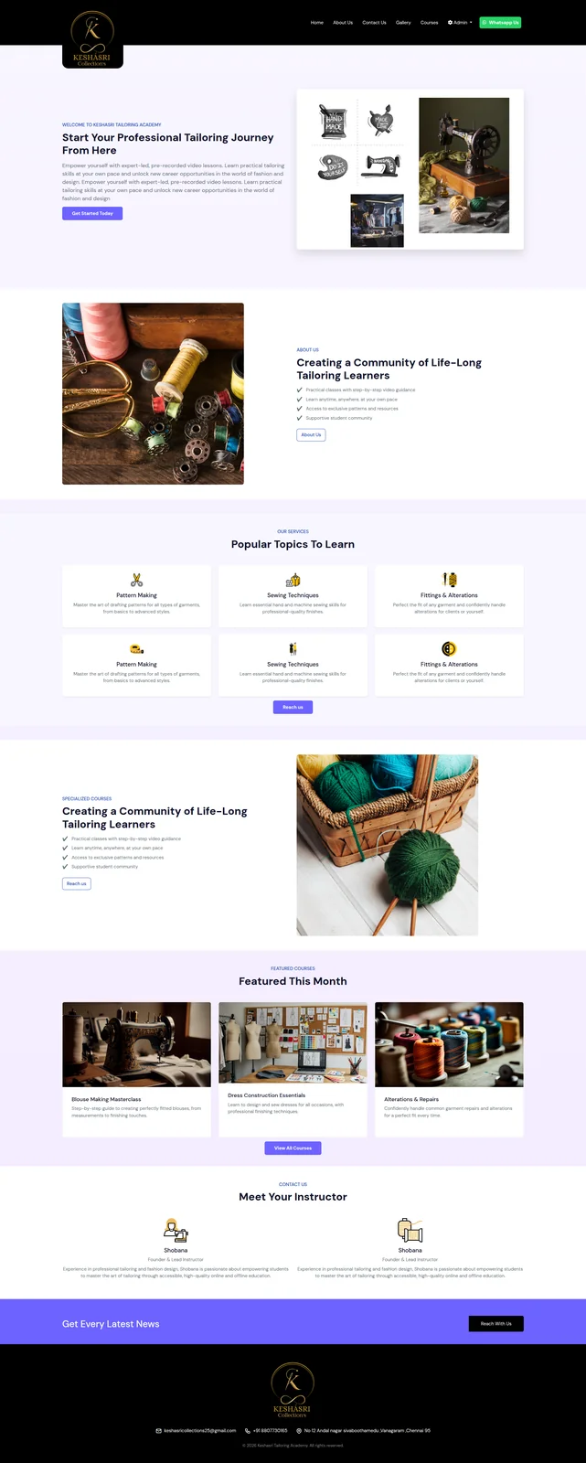 Kesha Sri Collections mobile app