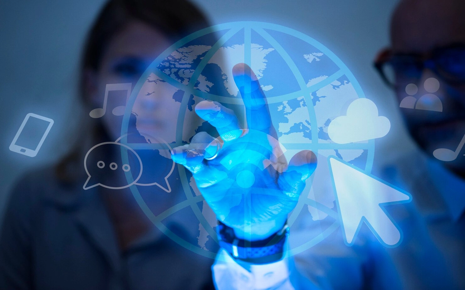 Reliable cloud hosting infrastructure with a monitoring dashboard