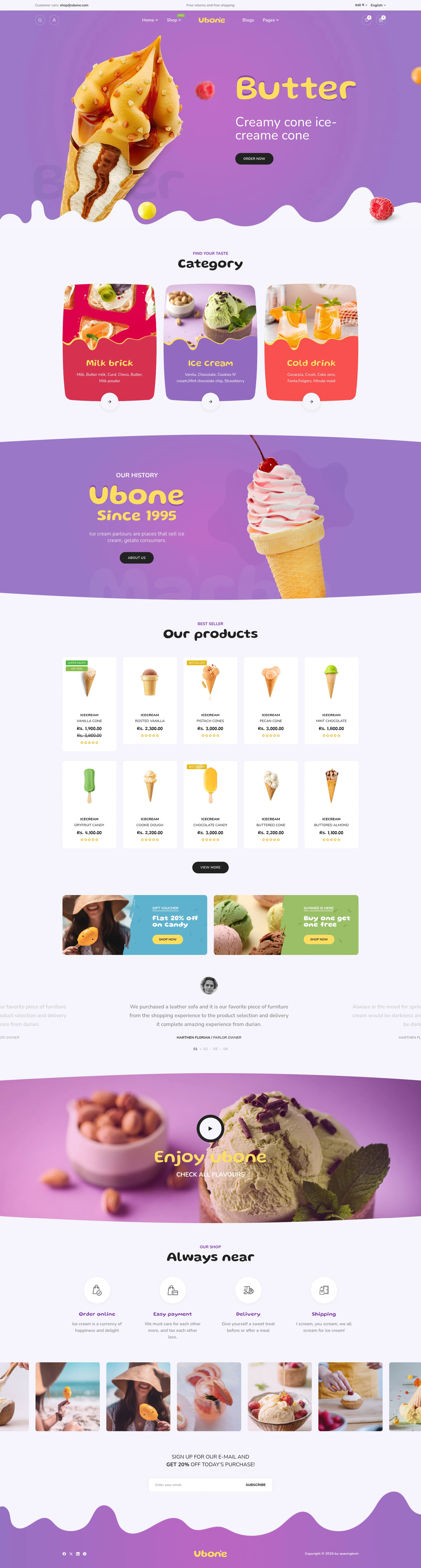 Food & Restaurant Template