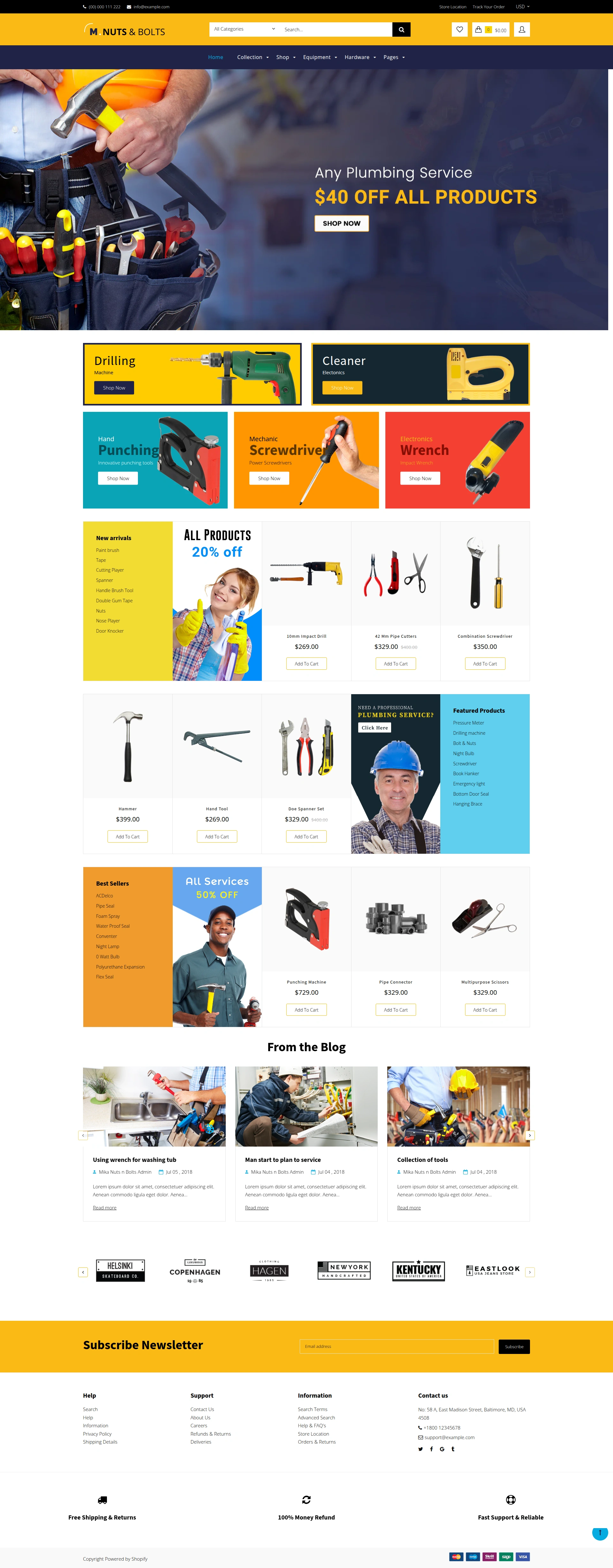 Mechanic Template