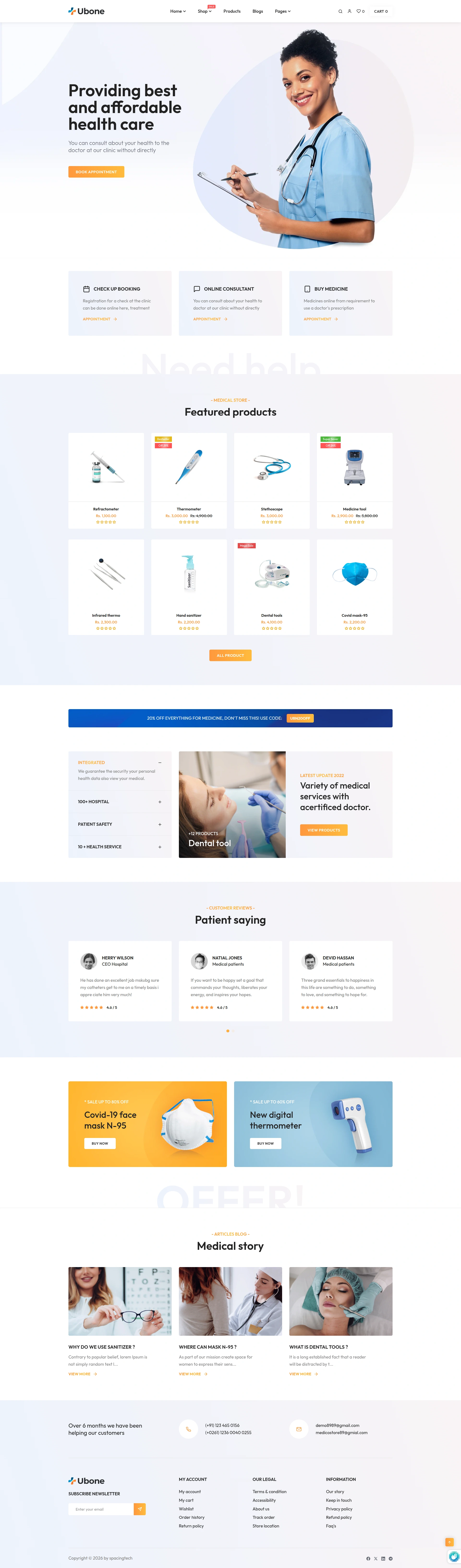 Healthcare Template